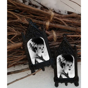 Bride of Frankenstein Earrings Halloween Jewelry Classic Movie Monsters Horror